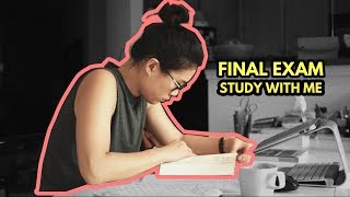 Study With MeFinals Exams Edition no music [upl. by Yrelbmik]