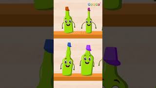 Ten Green Bottles Song for Kids Cooco TV  Nursery Rhymes 4 [upl. by Nirb]