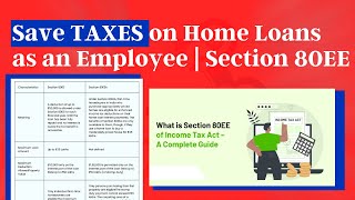 How to SAVE Income Tax on Home Loans as an Employee in 2024  Section 80EE 80EEA Section 24 [upl. by Gilead809]