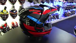 Arai TourX 5 Honda Helmet BlackRed [upl. by Trude657]