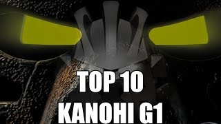 TOP 10 Kanohi Bionicle G1 Toa of Protodermis [upl. by Asilrak]