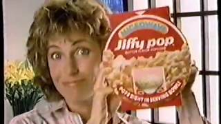 1988 Jiffy Pop Microwave Popcorn TV Commercial [upl. by Fanning955]