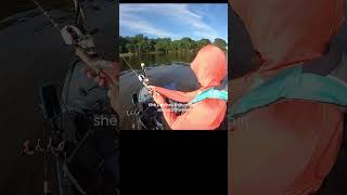 Fishing makes me smile bassfishing kayakfishing fishing fish kayak boatramp shorts fyp [upl. by Otit]