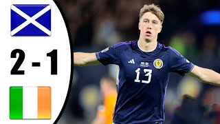 Scotland vs Ireland 21 All Goals amp Highlights 24092022 HD [upl. by Gnet]