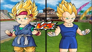 Goku Jr Super Saiyen Vs Vegeta Jr Super Saiyen I DBZ BT3 MOD Sparking Zero ISO Sparking Zero [upl. by Enela350]