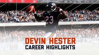 Devin Hester Career Highlights  NFL Now [upl. by Anaitit]