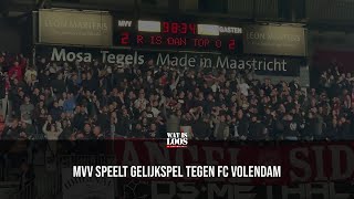 MVV SPEELT GELIJKSPEL TEGEN FC VOLENDAM [upl. by Tony323]