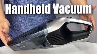 Homasy Cordless Lithium Portable Handheld Vacuum Cleaner Review [upl. by Palgrave]