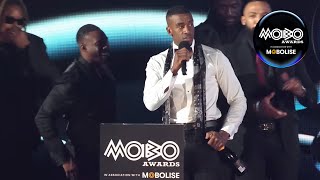 Bugzy Malone  Best Grime Act acceptance speech at the MOBOAwards  2024 [upl. by Aurelius655]