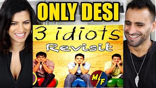 3 idiots  The Revisit  Only Desi  Reaction [upl. by Hatokad]