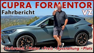 Cupra Formentor VZ Facelift  Das SUV Coupé mit 333 PS im Test  Probefahrt Review Deutsch 2024 [upl. by Niggem]