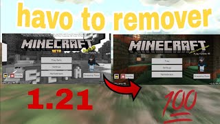 How to remove beta in Minecraft pocket editionMinecraft mein beta kaise hataye [upl. by Nemsaj]