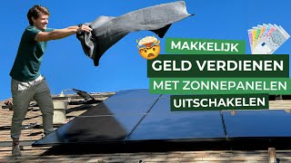 GELD VERDIENEN 💰 door het UITZETTEN VAN ZONNEPANELEN ja echt ☀️ [upl. by Hansiain]