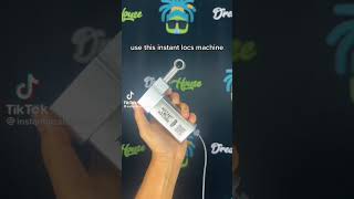 Do you want wicks This instant locs machine combines two locs into onedreadlockmachine dreadlock [upl. by Lauhsoj]