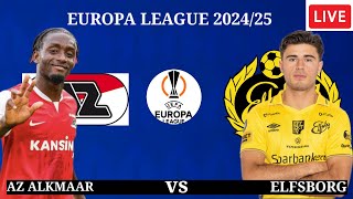 🔴 AZ Alkmaar vs Elfsborg  EUROPA LEAGUE ROUND 1 2024PreviewPotential LineupHead to Head [upl. by Relyc]