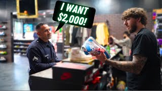 Police Officer Sells Thousands of Dollars Worth of Sneakers [upl. by Letreece]