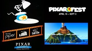 Pixar Shorts Film Festival  NEW Disney CA Adventure Pixar Fest 2018 [upl. by Alliuqet]