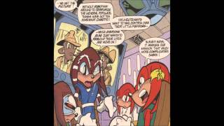 Knuckles the Echidna Comic Issue 16 [upl. by Euell595]