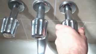 How To Fix A Leaking Bathtub Faucet Quick And Easy [upl. by Atikahc]