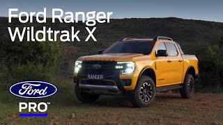 Ford Pro Welcomes AllNew Ranger Wildtrak X to Pickup Family [upl. by Trinatte265]