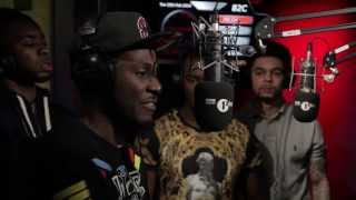 GimmeGrime  Kozzie Saskilla Scrufizzer amp Drifter freestyle on 1Xtra [upl. by Baram]