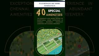 🛣️ TVS Emerald Lake Shore  Chennai Plot properties  New Residential Project  Near SIPCOT IT Park🤩 [upl. by Karli]