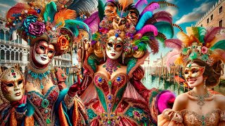 CARNIVAL VENICE 2024BEST MASK CARNIVAL BEST MOMENTS BEAUTIFUL CITY91011 FEBRUARYITALY [upl. by Lentha]