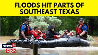 Texas Flood Updates  Houston Area Facing Catastrophic Flood Conditions  Texas Flood News  G18V [upl. by Lledraw140]