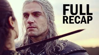 FULL RECAP  The Witcher Season 1 and 2 Explained [upl. by Llerej233]