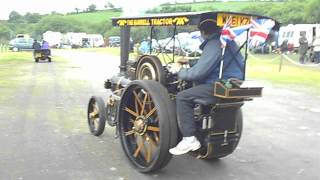 8quot Burrell gold medal tractor lappa valley steam fair 1 [upl. by Zetrac]