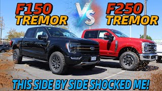 2023 Ford F250 Tremor VS F150 Tremor Dont Buy A Ford Until You Watch This First [upl. by Amias770]