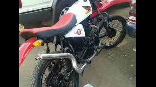 Boxer modified to dirt bike [upl. by Shakti]