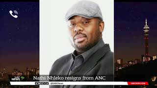 Discussion  Nathi Nhleko resigns from ANC [upl. by Ardelis19]