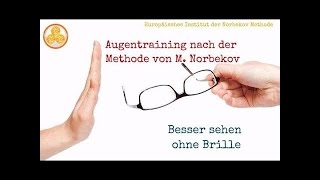 AUGENTRAINING nach Norbekov Methode Vollversion aus dem Buch quotESELSWEISHEITquot [upl. by Hamlen]