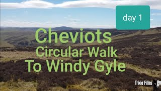 The CheviotNorthumberland A Circular Walk Windy Gyle [upl. by Shamus]