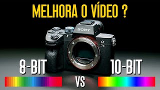 Filmar em 8BIT vs 10BIT  Qual a diferença [upl. by Lieno398]