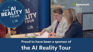 Humansoft partnerem wystawcą i prelegentem na konferencji Qlik AI Reality Tour w Łodzi [upl. by Annazus885]