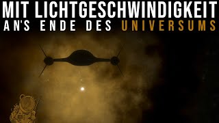 Wieviel Jahre in Lichtgeschwindigkeit zum sichtbaren Ende des Universums  Lichtjahre [upl. by Hoopes980]