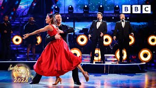 Michael Ball and Alfie Boe join us in the Ballroom to perform He Aint Heavy ✨ BBC Strictly 2024 [upl. by Fusuy]