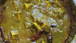 dhaba style palak paneer trending food [upl. by Atineg377]