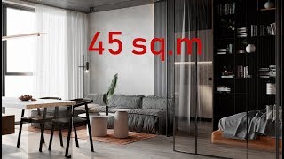 Apartment ideas  GC Flat  45 sqm [upl. by Goldshlag]