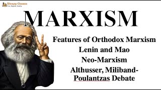 Political Science  What is Marxism Part 2 Orthodox Marxism Leninism Maoism NeoMarxism [upl. by Atims]