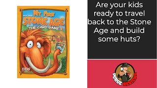 My First Stone Age the Card Game by Purge Reviews Is this game the right one for your kids [upl. by Levy]