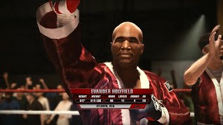 Evander Holyfield is a BEAST in Fight Night [upl. by Yeldahc]