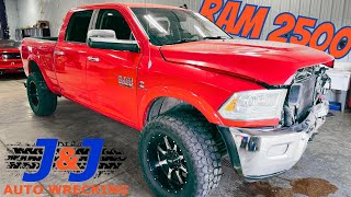 2014 Ram 2500 Laramie Part Out J amp J Auto Wrecking Test Video Stock  REDG230 [upl. by Aneekal]