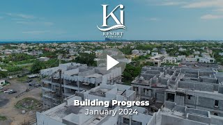 Ki Resort  Pereybere Mauritius Building Progress Jan 2024 [upl. by Kirchner]