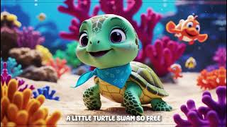 Turtle Ocean Adventure Splashing Songs for Young Explorers [upl. by Dare]