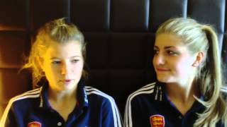 Georgie Twigg Video Diary 5  Investec Hockey World League [upl. by Derte149]