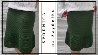 NR45 Letnia Spódnica na Szydełku Wzór na Szydełkową spódnicę Corchet Summer Skirt Tutorial [upl. by Pandich]