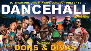 Dancehall Mix 2024  New Dancehall Songs 2024  DONS amp DIVAS  Masicka Intence Kraff  DJ Treasure [upl. by Beth]